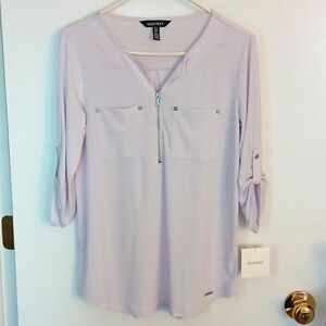 Ellen Tracy, Pale Lilac Women's Size S Top